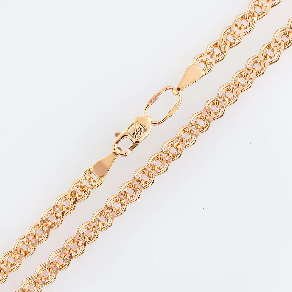 Цепь из красного золота 585 пробы