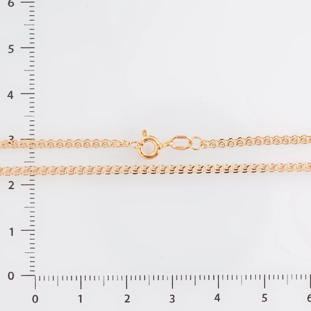 Цепь из красного золота 585 пробы