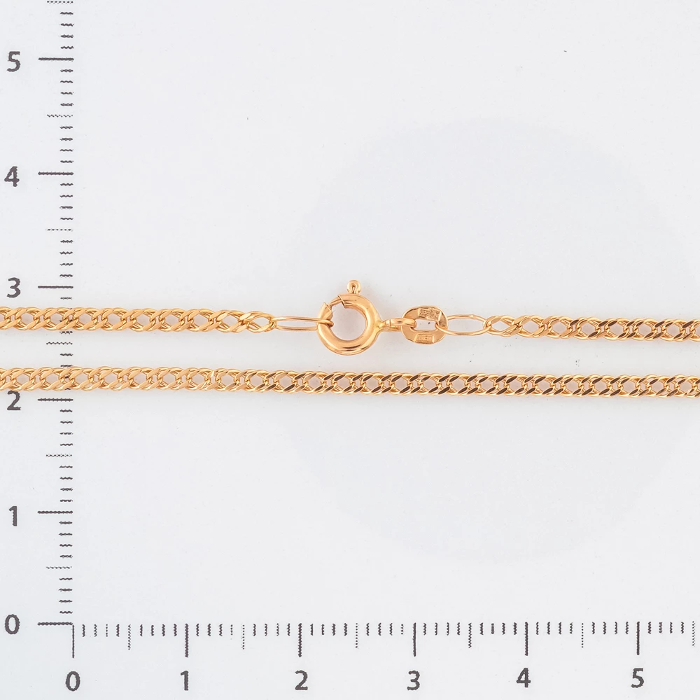 Цепь из красного золота 585 пробы