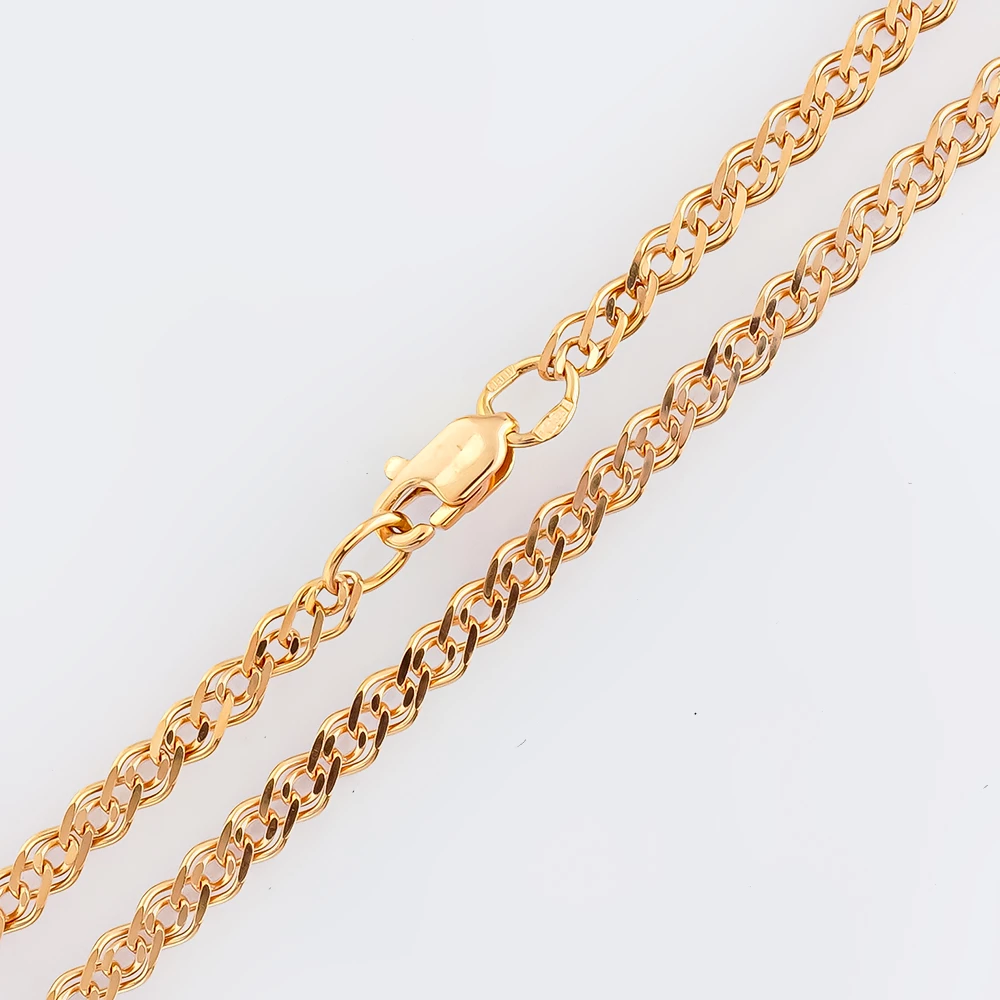 Цепь из красного золота 585 пробы