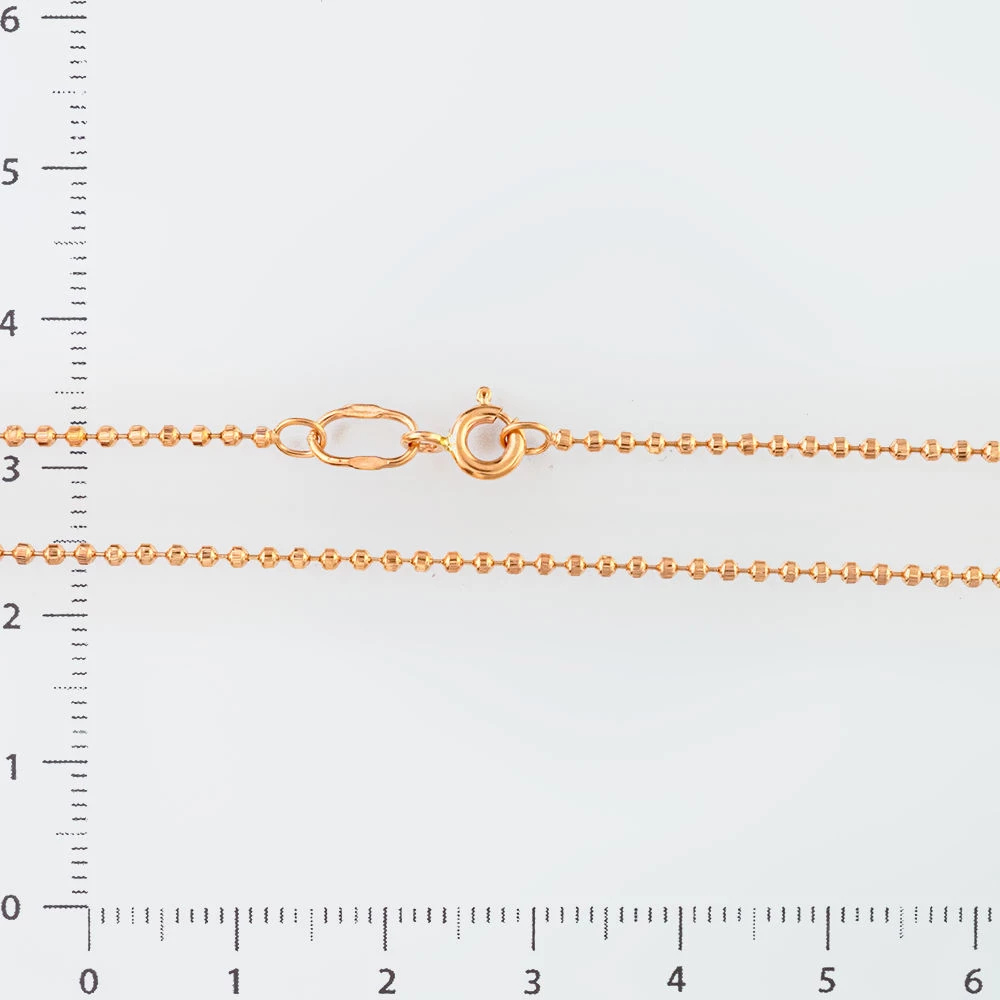 Цепь из красного золота 585 пробы