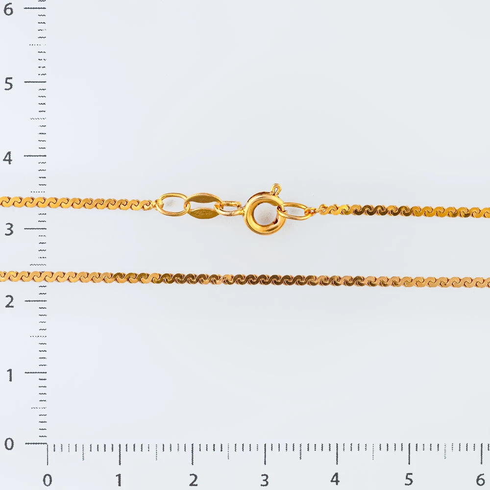 Цепь из желтого золота 585 пробы