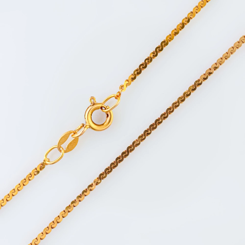 Цепь из желтого золота 585 пробы