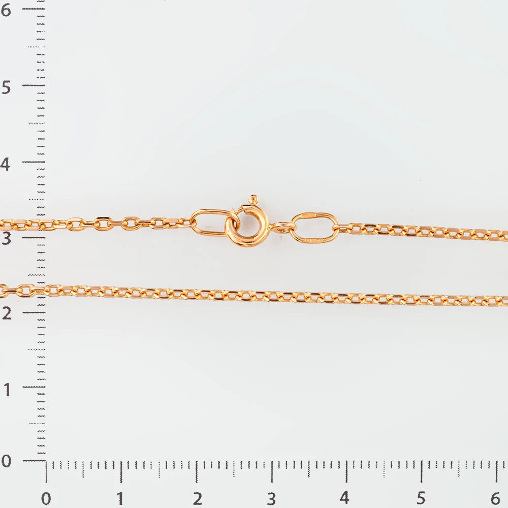 Цепь из красного золота 585 пробы