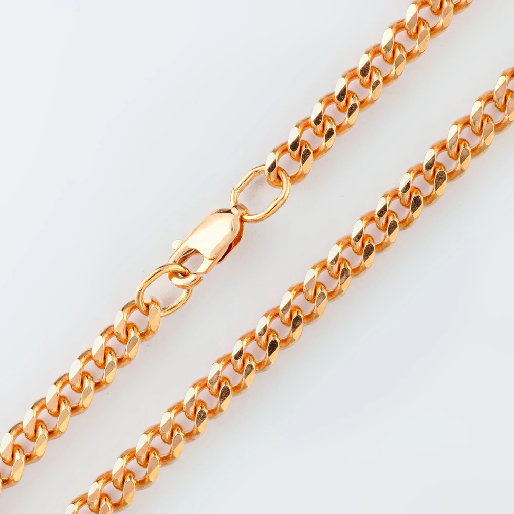 Цепь из красного золота 585 пробы