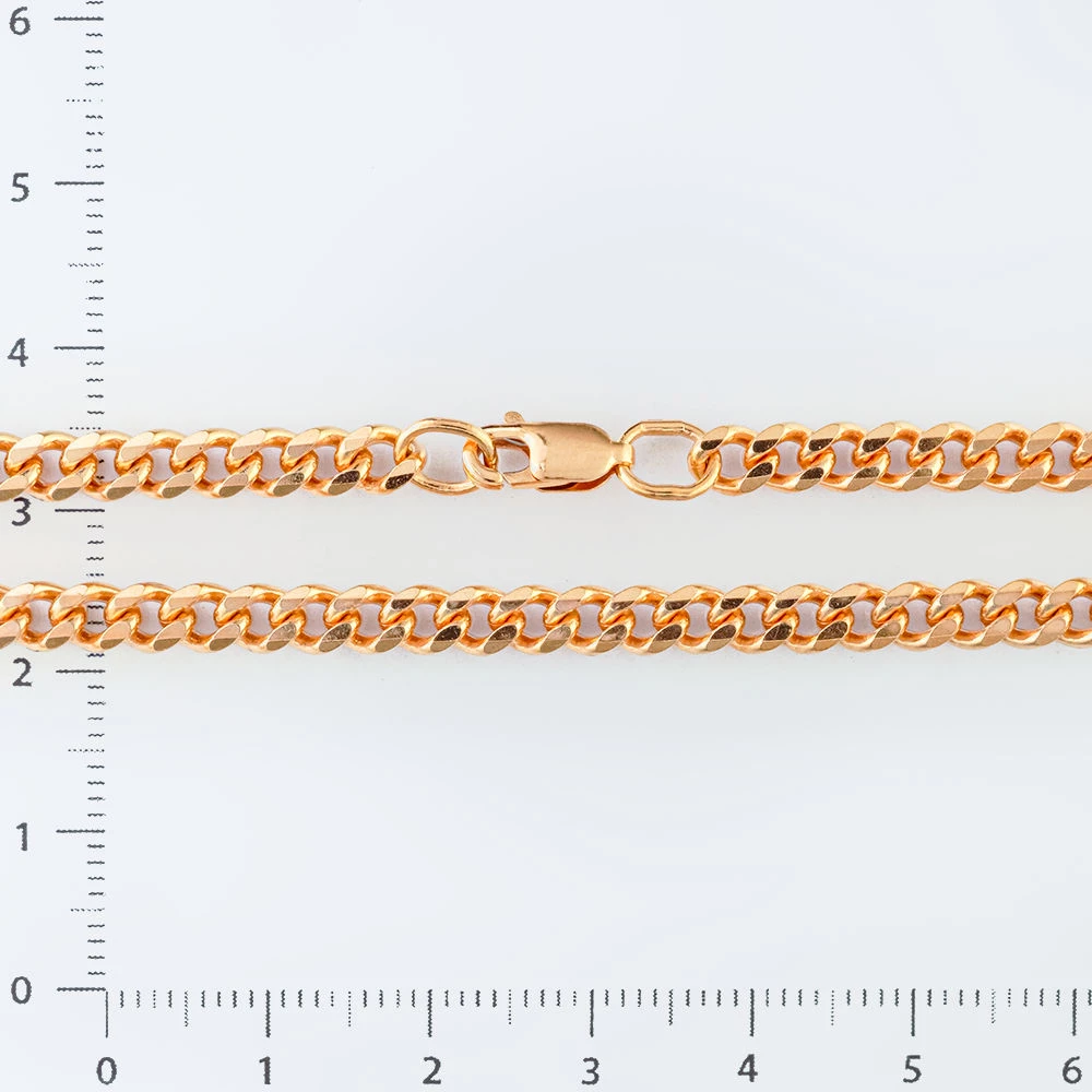 Цепь из красного золота 585 пробы