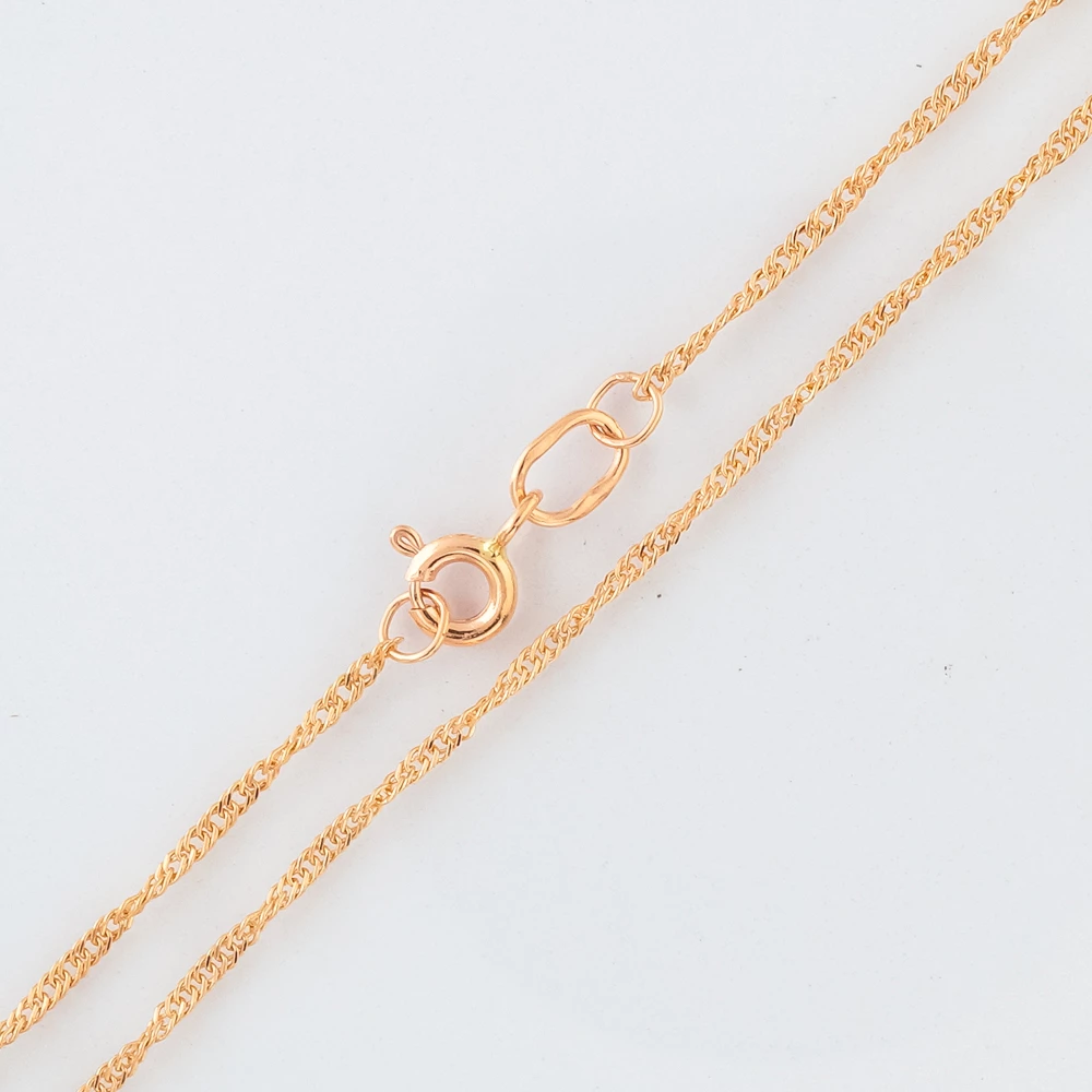 Цепь из красного золота 585 пробы