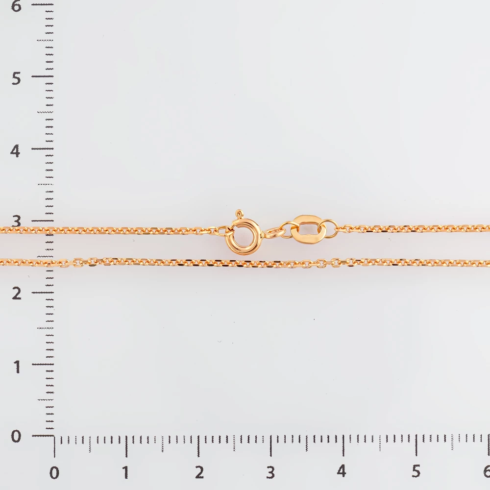Цепь из красного золота 585 пробы
