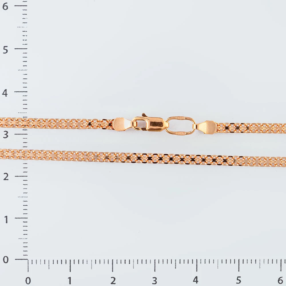 Цепь из красного золота 585 пробы