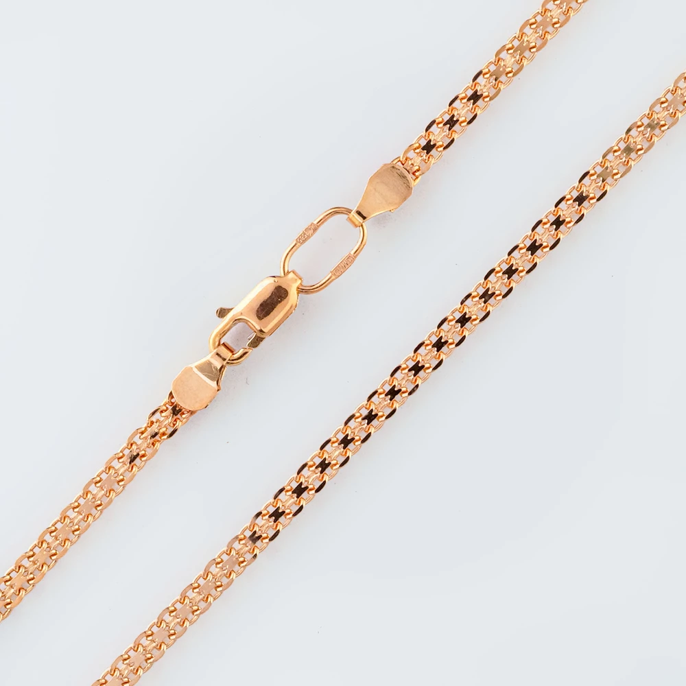 Цепь из красного золота 585 пробы