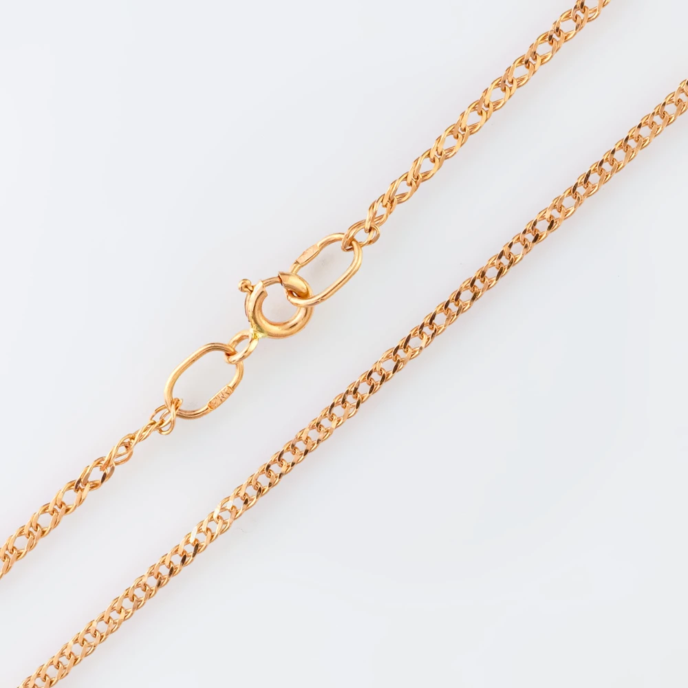 Цепь из красного золота 585 пробы 1