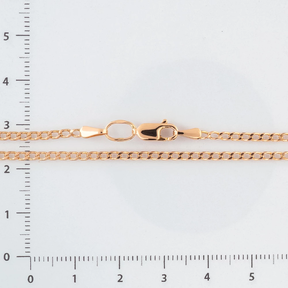 Цепь из красного золота 585 пробы 2