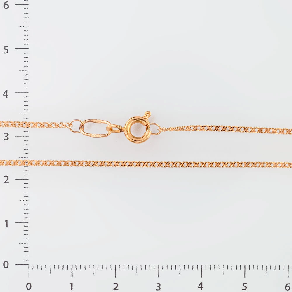 Цепь из красного золота 585 пробы