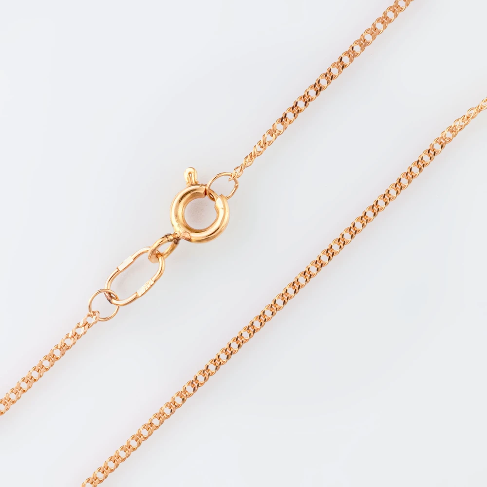 Цепь из красного золота 585 пробы