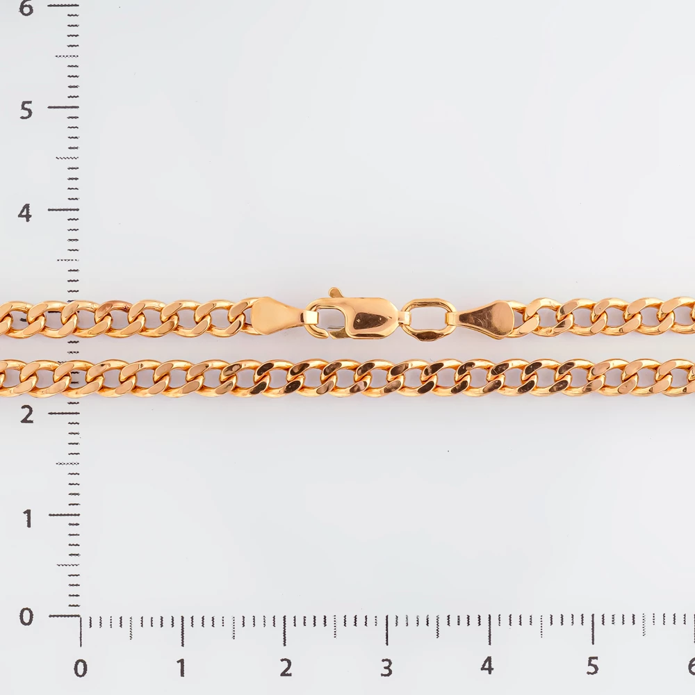 Цепь из красного золота 585 пробы