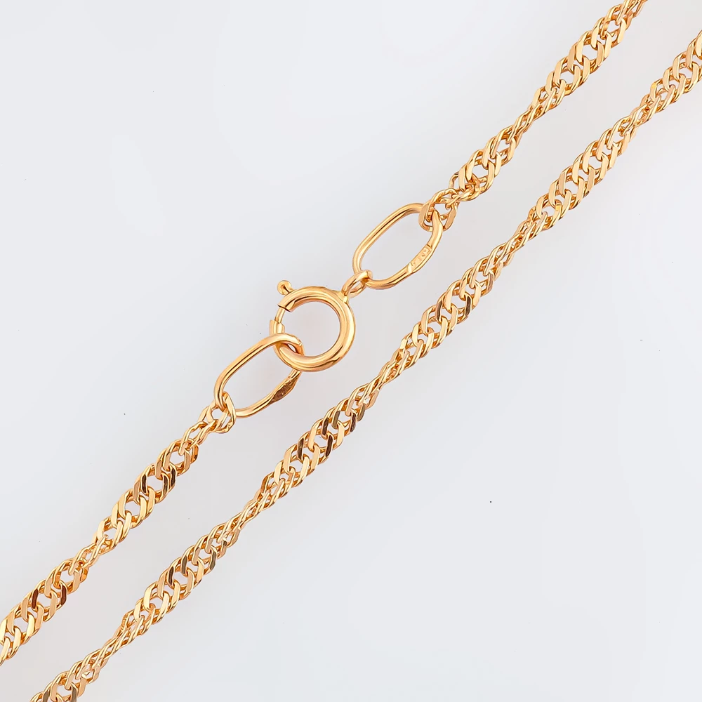 Цепь из красного золота 585 пробы