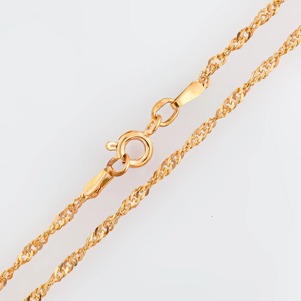 Цепь из красного золота 585 пробы