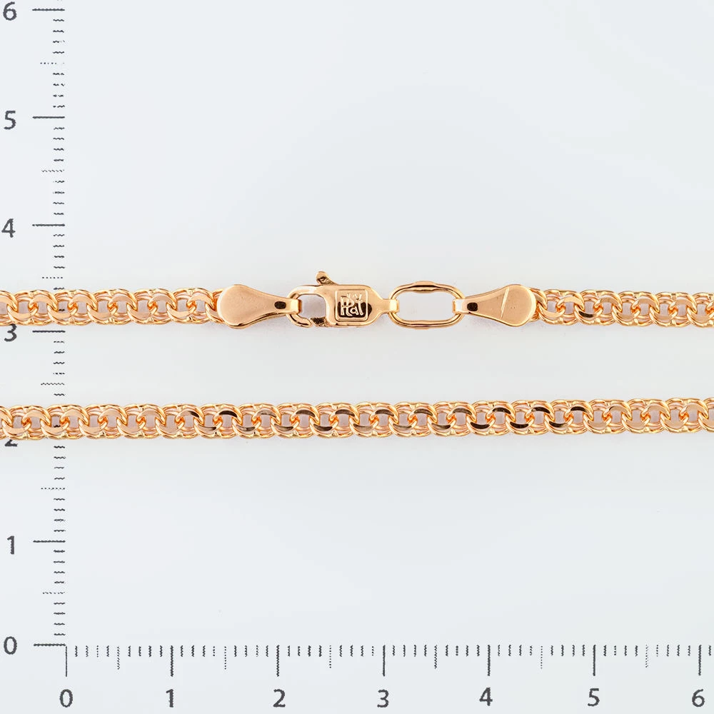 Цепь из красного золота 585 пробы