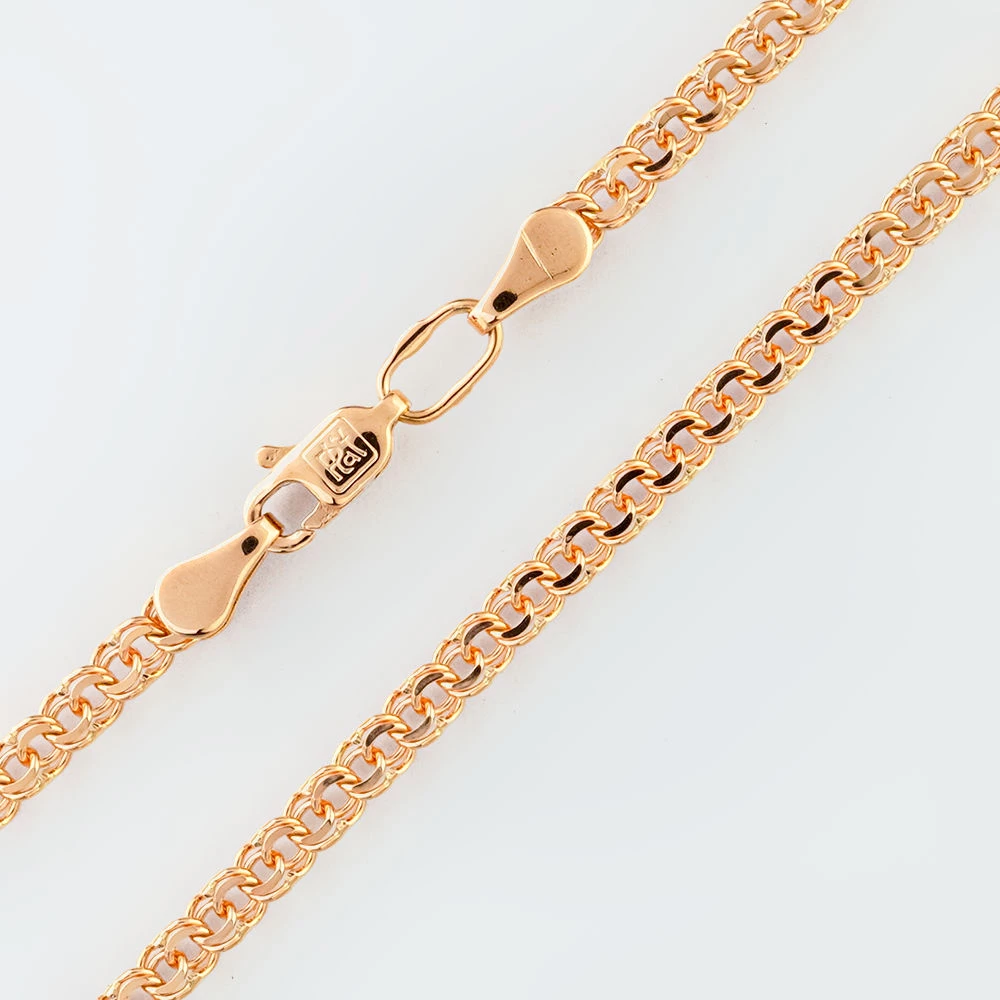 Цепь из красного золота 585 пробы