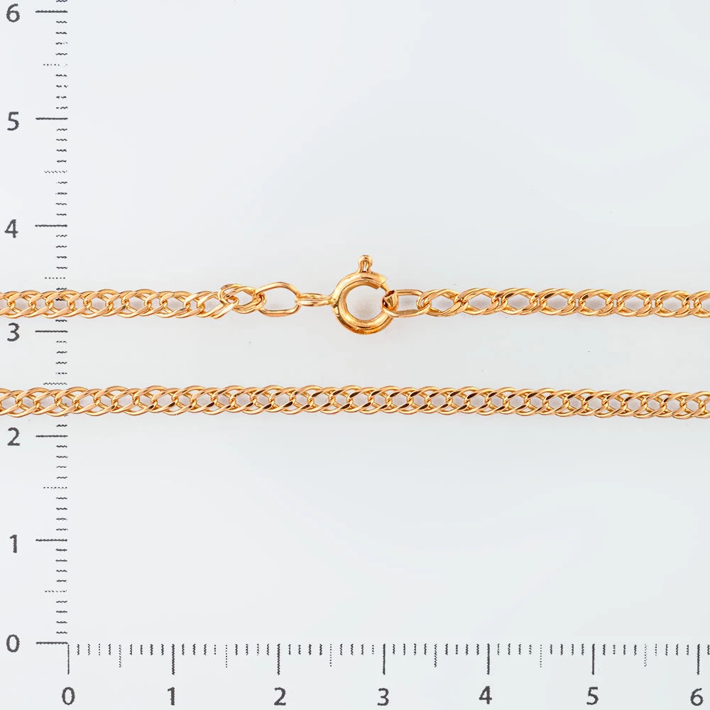 Цепь из красного золота 585 пробы