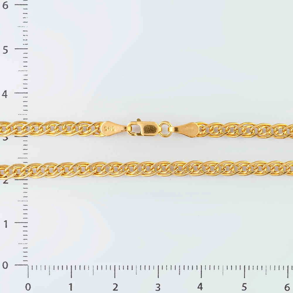 Цепь из желтого золота 585 пробы