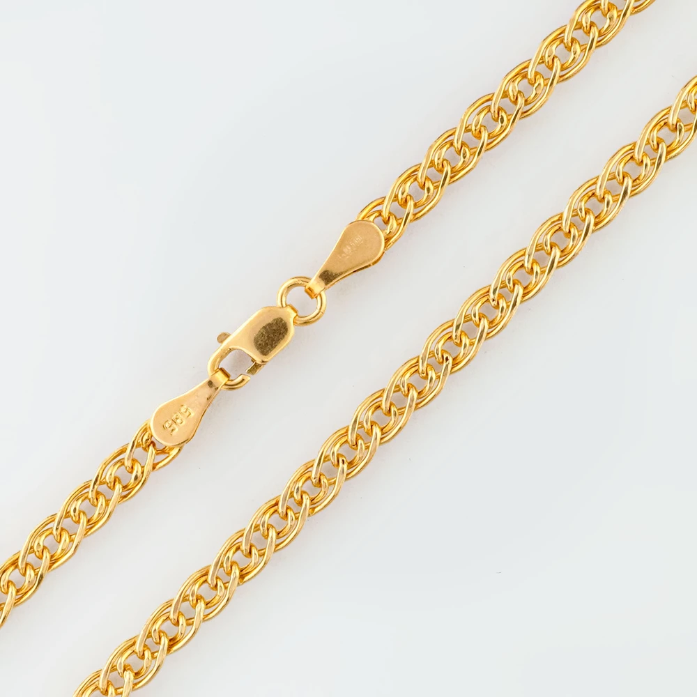 Цепь из желтого золота 585 пробы