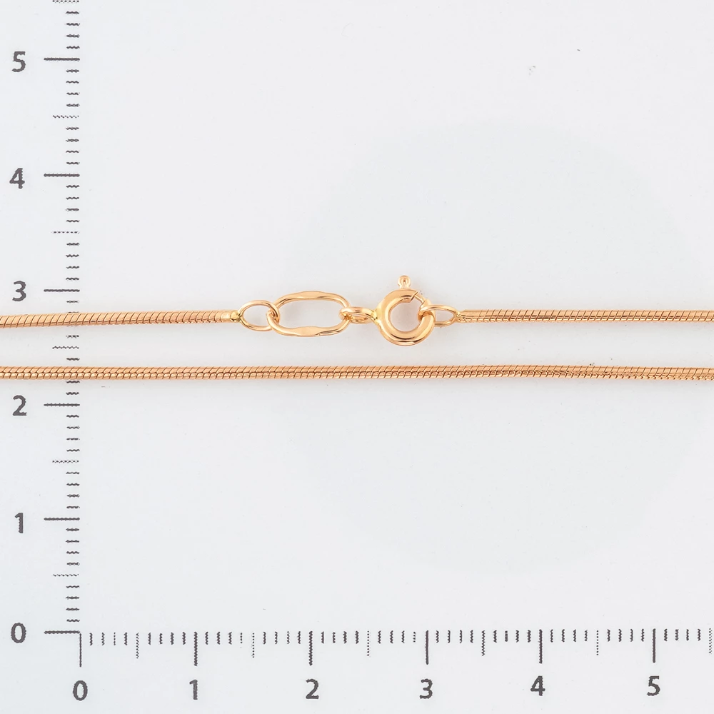 Цепь из красного золота 585 пробы