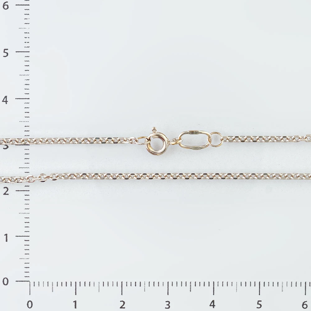 Цепь из белого золота 585 пробы