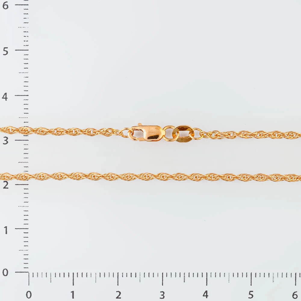 Цепь из красного золота 585 пробы