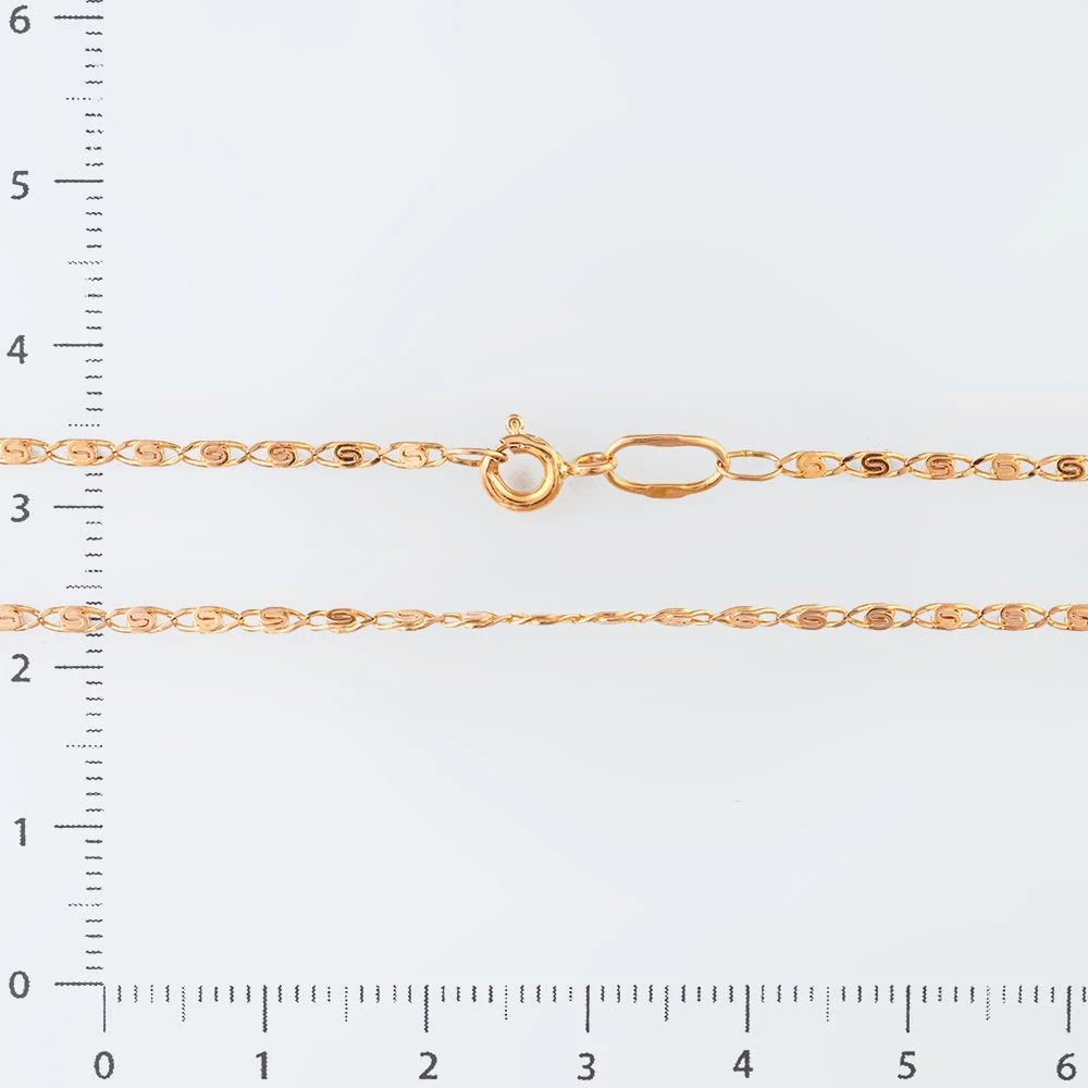 Цепь из красного золота 585 пробы