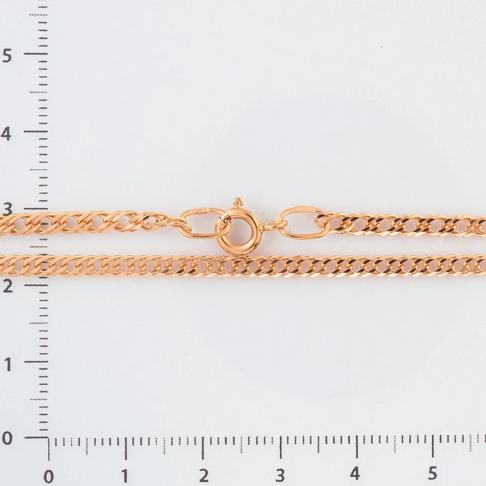 Цепь из красного золота 585 пробы