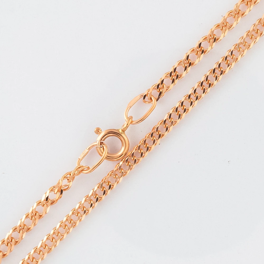 Цепь из красного золота 585 пробы