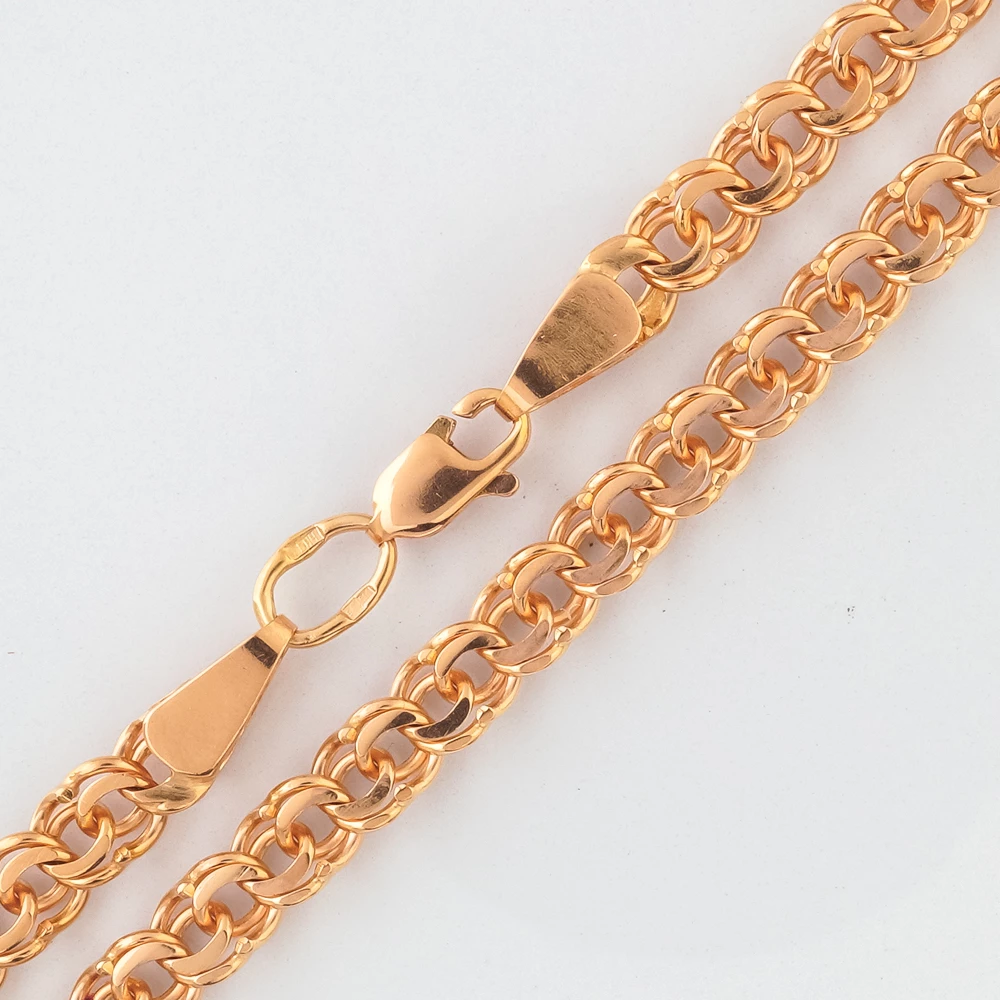 Цепь из красного золота 585 пробы