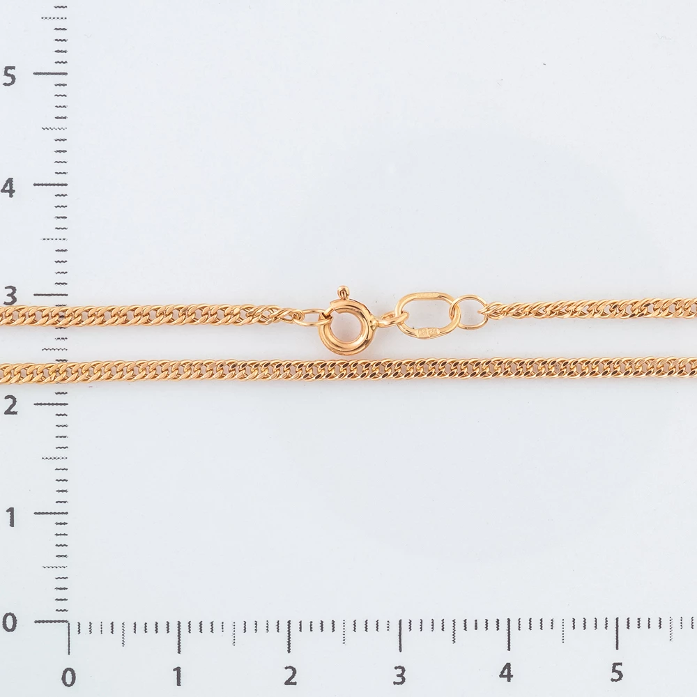 Цепь из красного золота 585 пробы