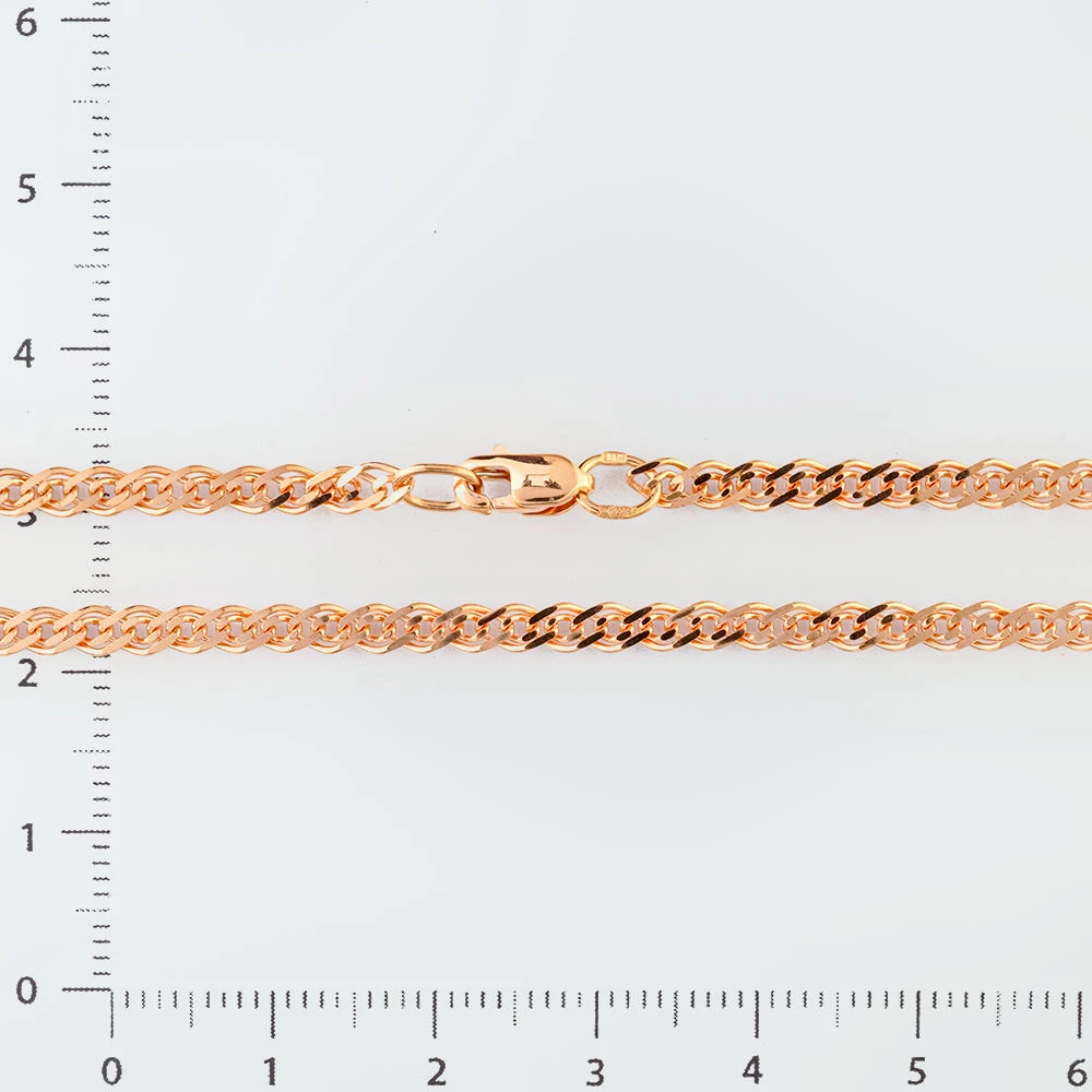 Цепь из красного золота 585 пробы