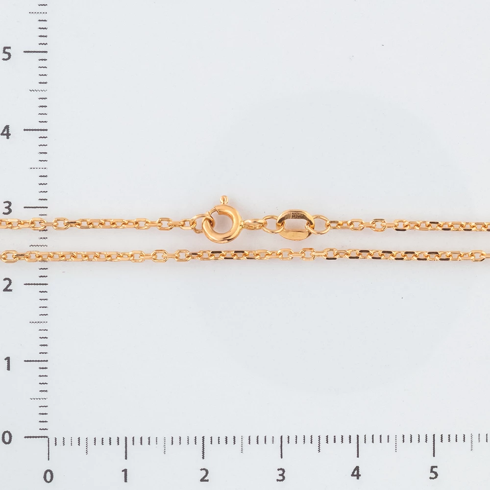 Цепь из красного золота 585 пробы