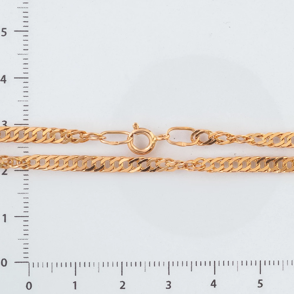Цепь из красного золота 585 пробы