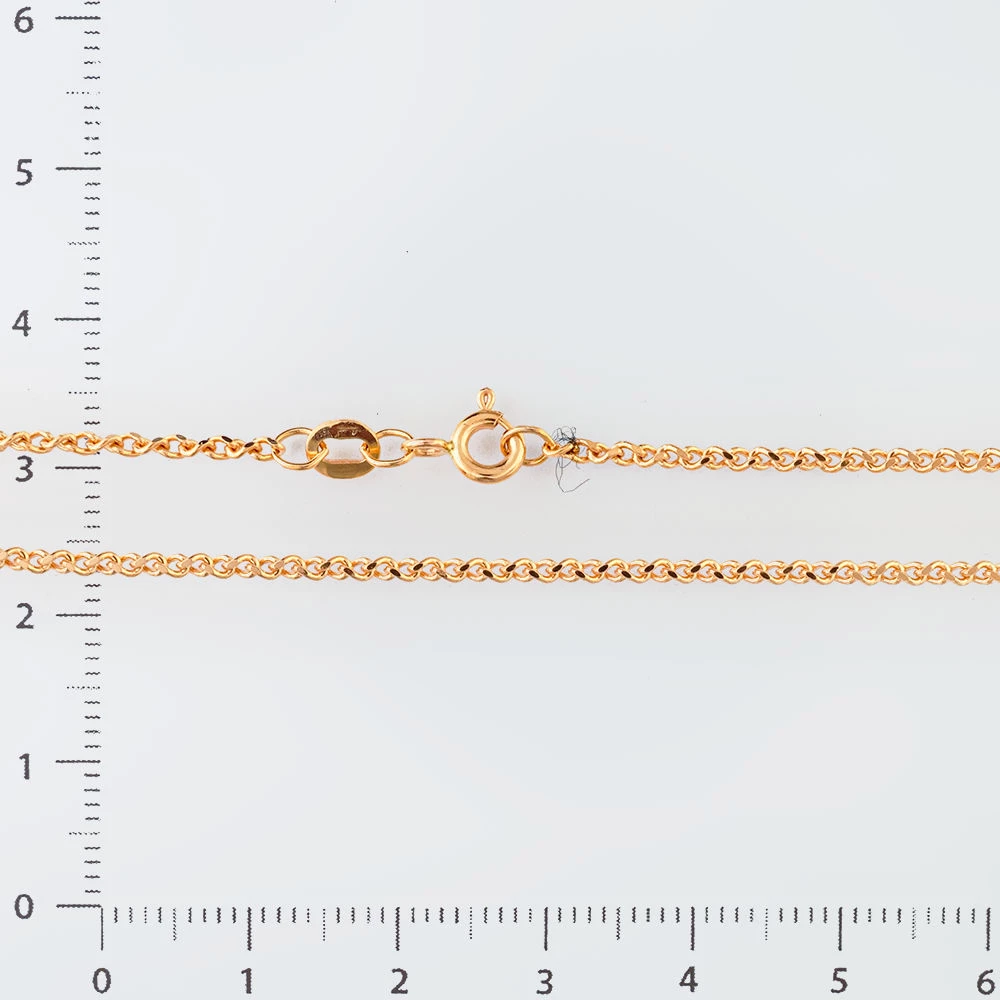 Цепь из красного золота 585 пробы