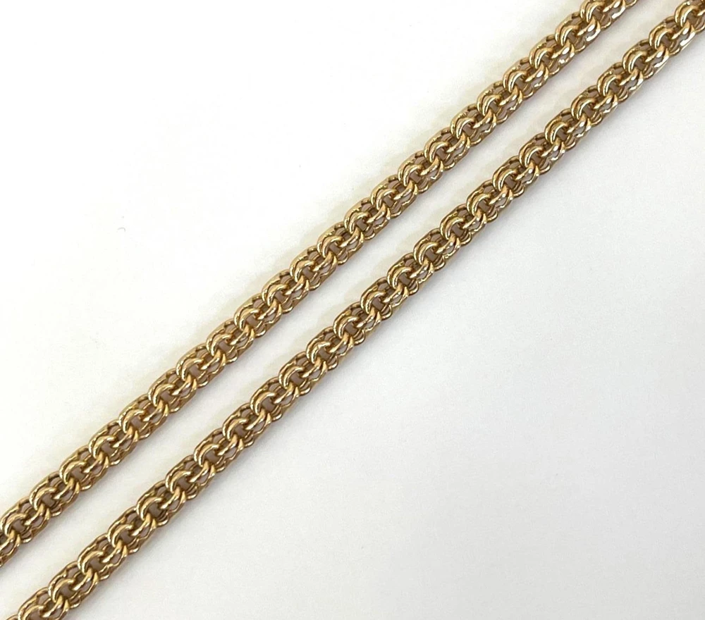 Цепь из красного золота 585 пробы