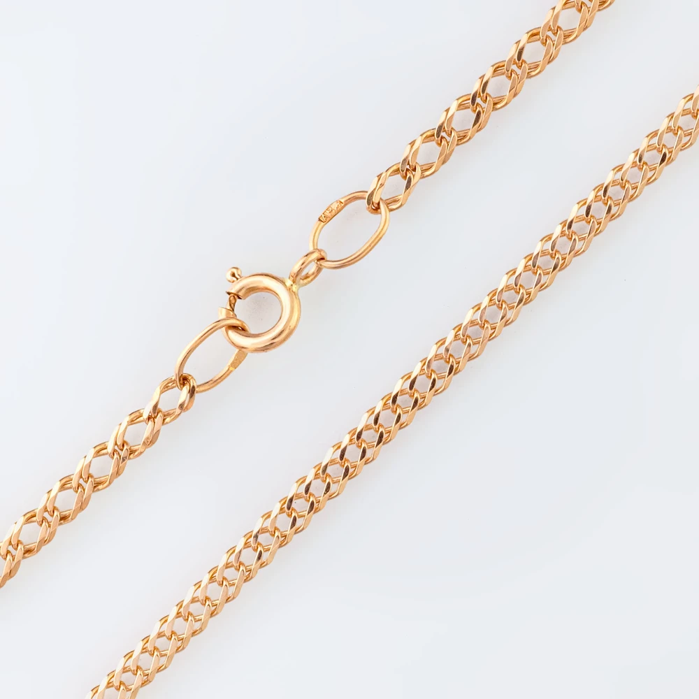 Цепь из красного золота 585 пробы