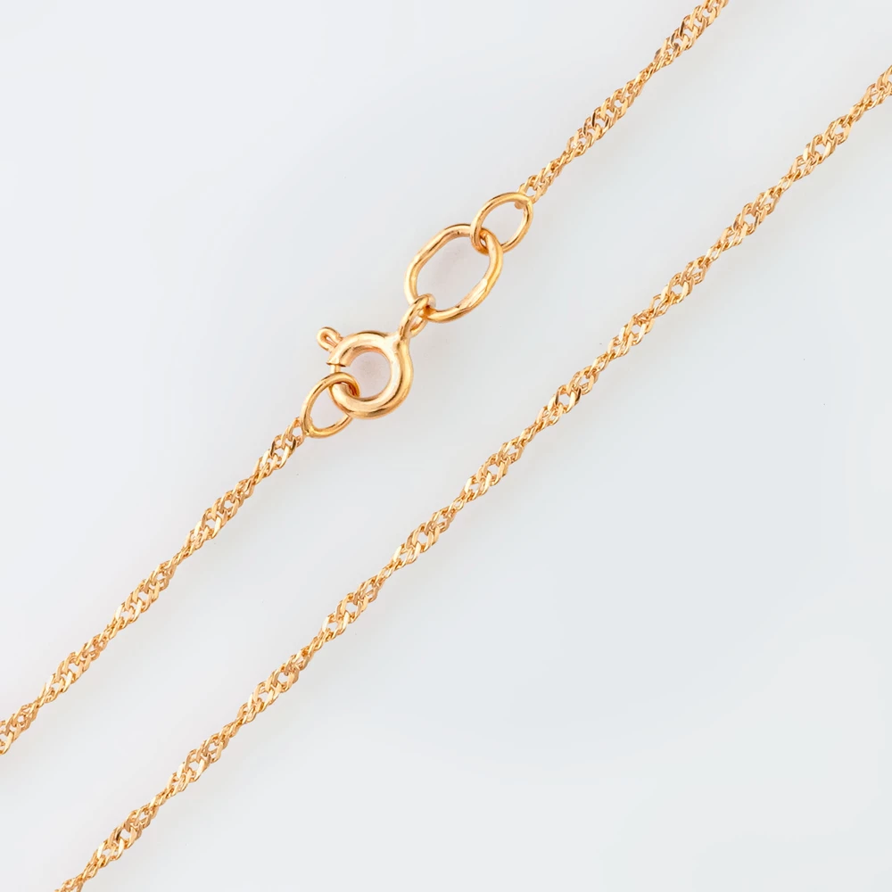 Цепь из красного золота 585 пробы