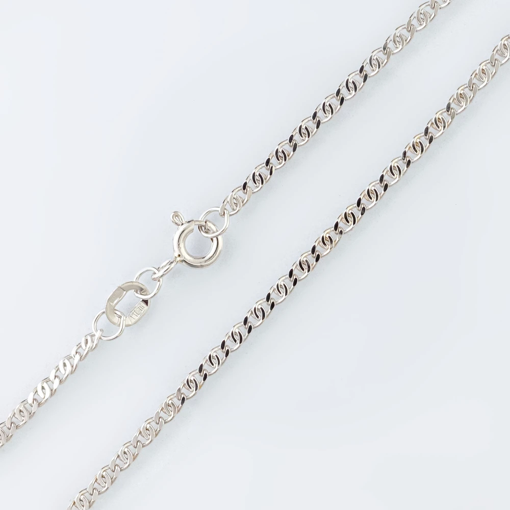 Цепь из белого золота 585 пробы