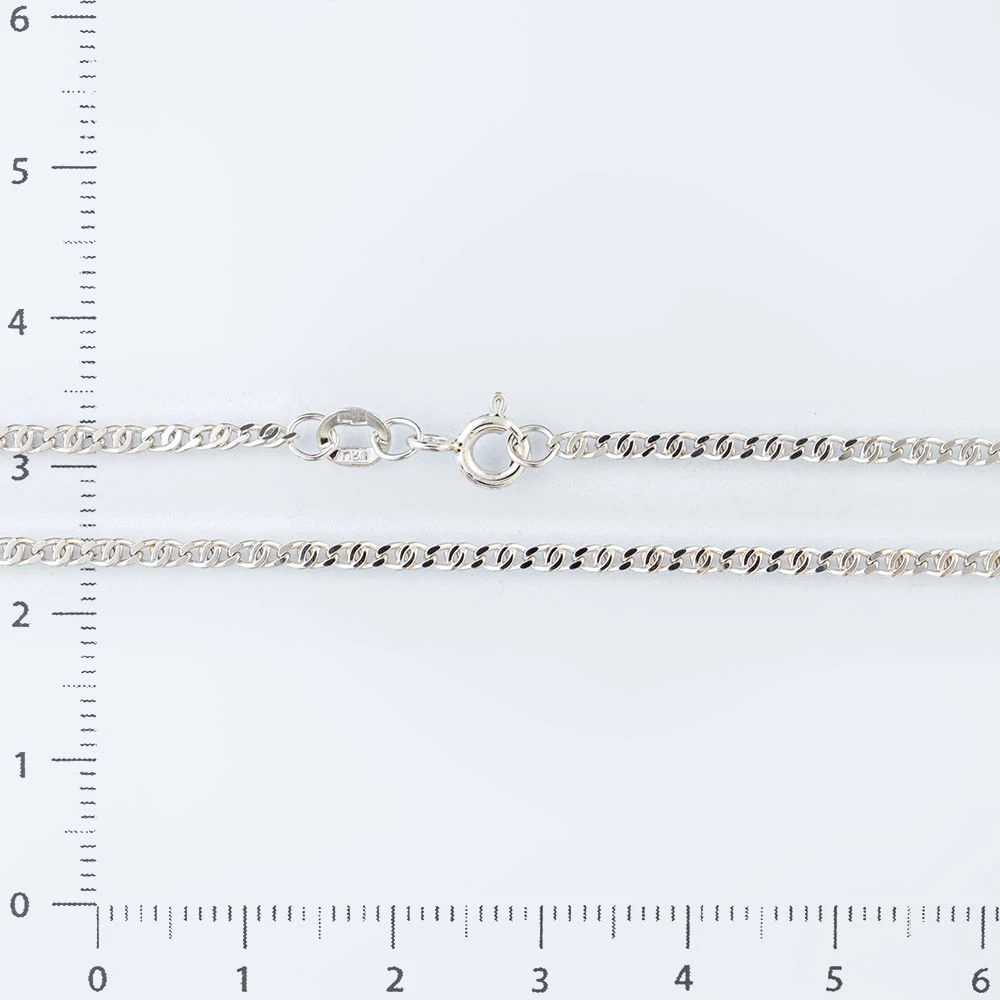 Цепь из белого золота 585 пробы