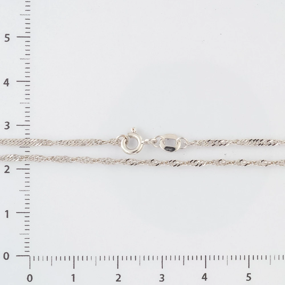 Цепь из белого золота 585 пробы