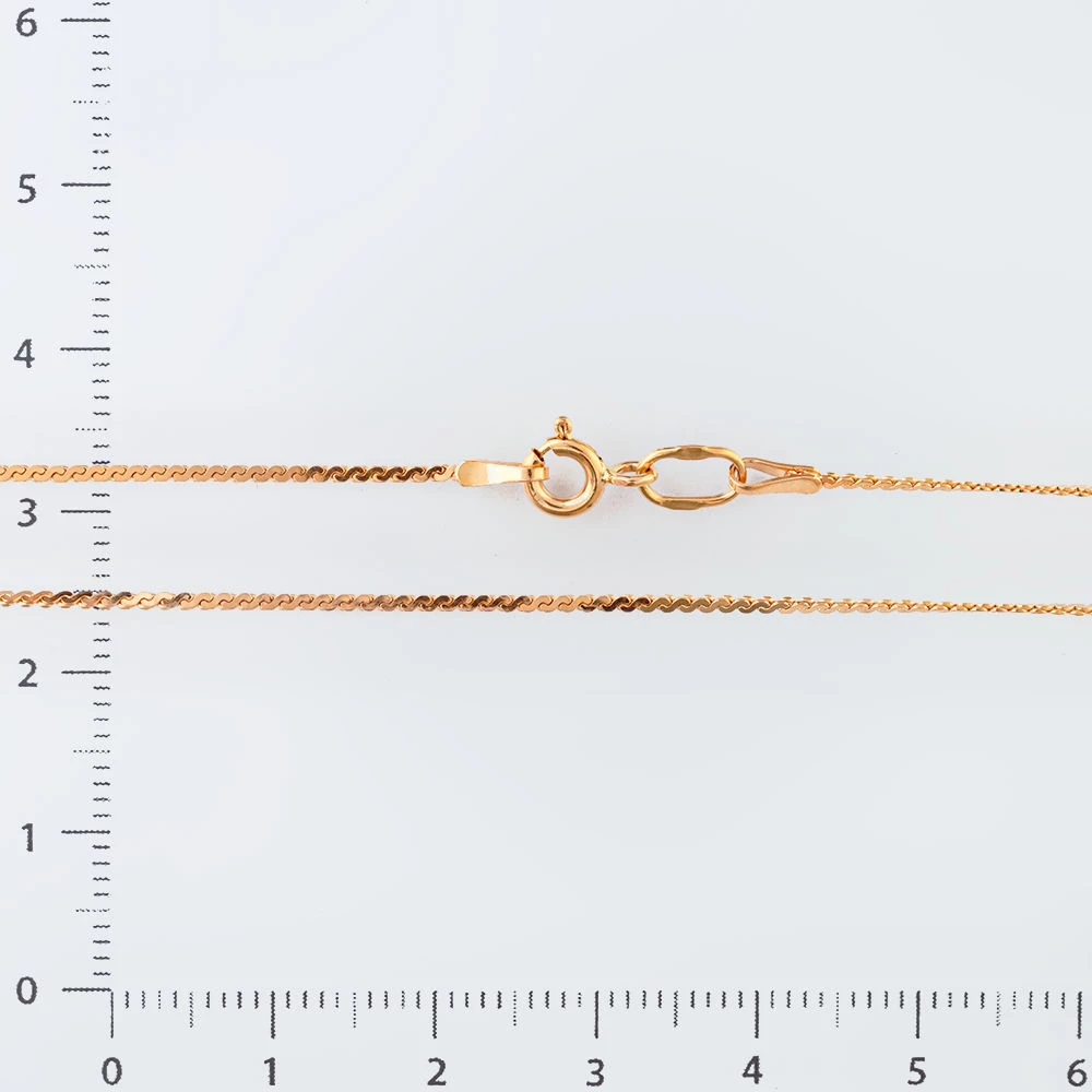 Цепь из красного золота 585 пробы