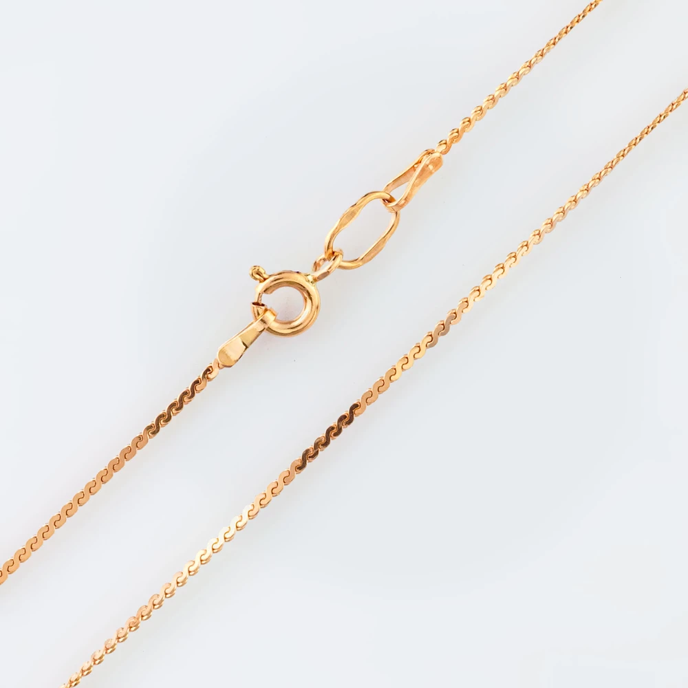 Цепь из красного золота 585 пробы