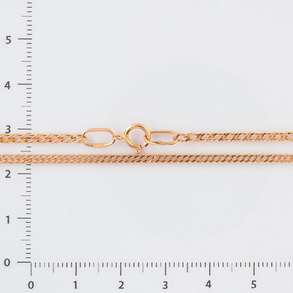 Цепь из красного золота 585 пробы