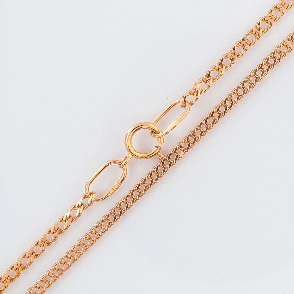 Цепь из красного золота 585 пробы