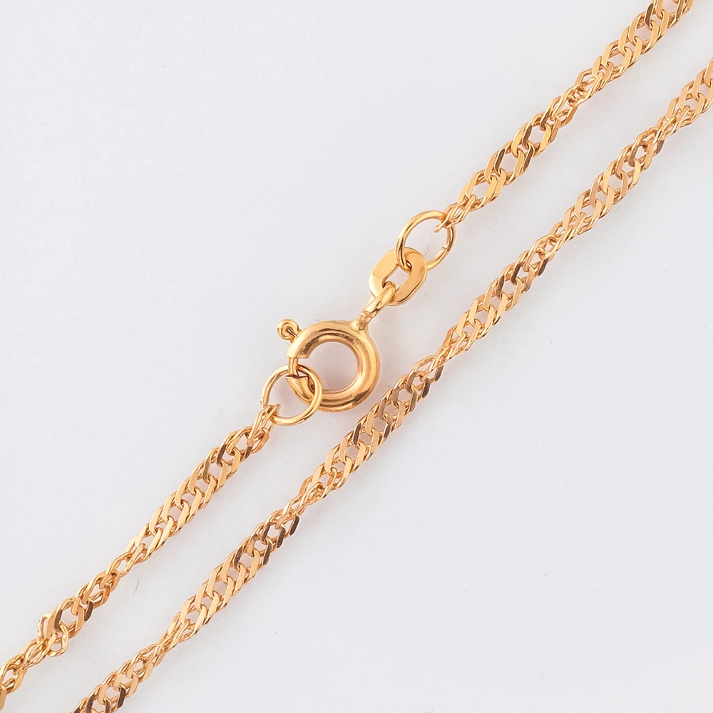 Цепь из красного золота 585 пробы