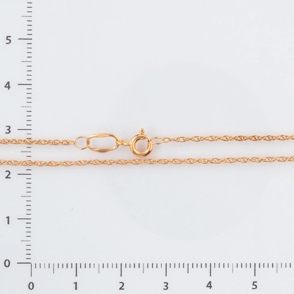 Цепь из красного золота 585 пробы